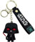 AUTOZOCO Darth Vader-Schlüsselanhänger, Star Wars Schlüsselanhänger, Cartoon-Schlüsselanhänger, Darth Vader-Anhänger, Schlüsselhalter, Schlüsselanhänger kompatibel mit Star Wars, Länge 5,5 cm,