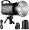 NEEWER S101-300W PRO Luce Flash Stroboscopica+Trigger 2.4G Lampada Pilota 150W, 300W GN58 5600K Riflettore con Attacco Bowens Mode S1/S2 Ventola Silenziosa Compatibile con QPRO per Fotografia Studio
