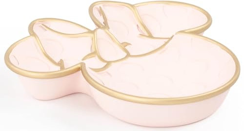 Disney Minnie Mouse Seifenschale – rosa Schwammhalter aus Kunstharz – Schmuckschale – Badezimmer-Dekor