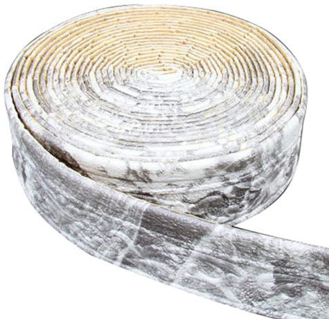 Jodimitty Bordüre Selbstklebend Grau 10m x 8cm x 4mm Wasserdicht Wandbordüre TapetenBordüre Anti-Kollisions Fliesen Bordüre Roll Border Trims für Ecken Linien Decken Dekoration