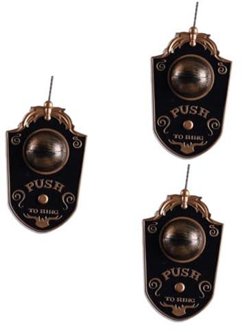 Angoily 3St Augapfel Türklingel halloween türklingel halloween doorbell halloween tür dekoration animierte Augapfel-Türklingel Leuchtendes Spielzeug Halloween-Türklingel Schädel Ornament
