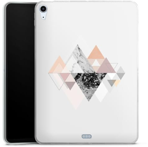 DeinDesign Coque en Silicone Compatible avec Apple Apple iPad Air 5. (2022) Coque Coque pour Tablette Artère Géométrique Graphique