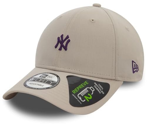New York Yankees Repreve Mini Logo 9Forty Stitched Purple