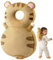 Baby Head Protector Rucksack, verstellbares Baby Rückzugkopfschutz mit atmungsaktivem Loch, niedliches Tiger -Sicherheitskissen zum Krabbeln und Gehen