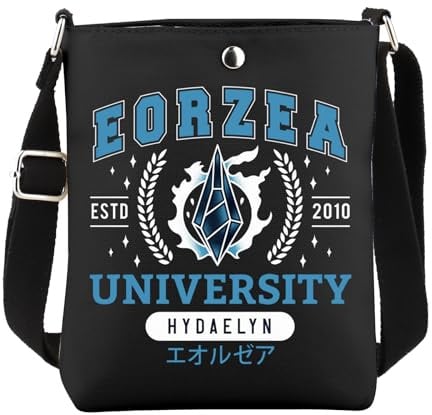 KUIYAI Umhängetasche mit Gaming-Thema, Geschenk, Videospiel-Liebhaber, Geschenk, Gaming-Merch, Kuriertasche (Universität 2010)