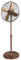 KÜHL 16 Copper Electric Pedestal Fan | 3 Speed Settings | 80° Oscillation | Adjustable Standing Fan | Easy to Assemble | Home & Office