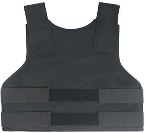 Gilet par Balle Militaire,Gilet De Protection Anti-Crevaison,Gilet Anti-Couteau pour Protéger La Poitrine Le Dos Équipement Anti-Coupure Multifonctionnel pour Chasse,Vetement Anti Couteau B,L