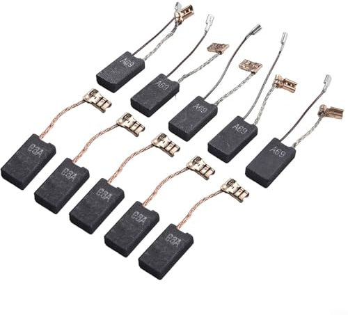 Escobillas de carbón para taladros Bosch, compatibles con los modelos GSH 5CE, GSH 5 E y más, juego de 10
