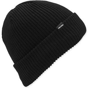 Volcom Herren Sweep Fleece Lined Knit Winter Hat with Roll Over Fit Beanie-Mütze