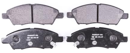 HELLA 8DB 355 014-071 Brake pad set - with acoustic wear warning - T1787