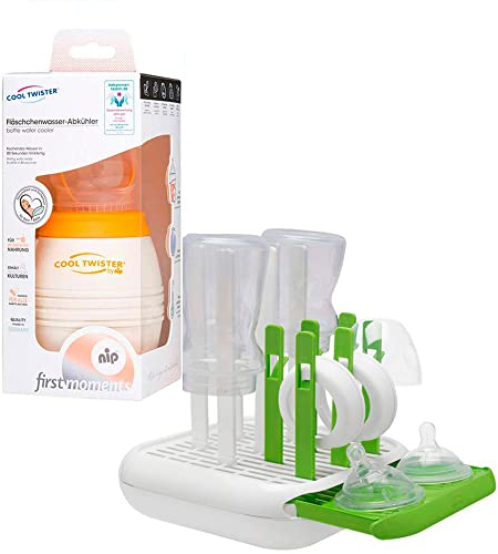 Cool Twister Set // NIP Flaschenkühler Cool Twister // CHICCO Baby Trockenständer für Flaschen und Flaschenzubehör