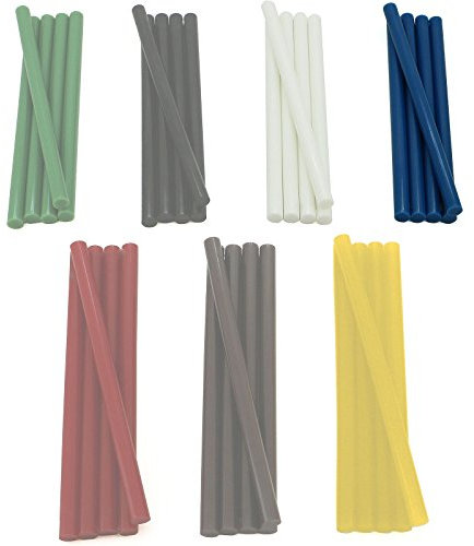 5 Stück Heißklebepatronen 11x200mm für Heißklebepistole (Blau)