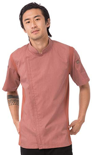 Chef Works BCSZ009BRIM - Giacca da cuoco da uomo, taglia M
