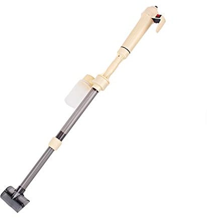 Electric Aquarium Gravel Cleaner, New Quick Pool Hoover Water Changer Auto Fish Tank Water Vacuum Gravel Cleaner, Supported Two Suction Pipe Sizes for Aquarium Cleaning