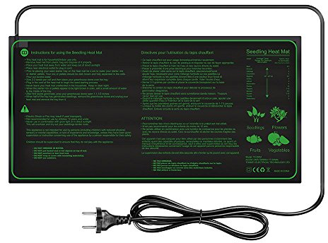 Qiu’s home Tapis Chauffant pour Semis (48 inches X 20 inches)