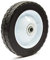 7 x 1.5 Inch Lawnmower Steel Wheel & Solid PU Tyre 7 Diamond Tread Mower 7x1.5