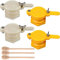 dancepandas Absperrschieber 4PCS Nylon Honigschleuder Honighahn Abfüllanlage Honig Tor Ventil Bienenzucht Werkzeug Imkereiausrüstung Zubehör