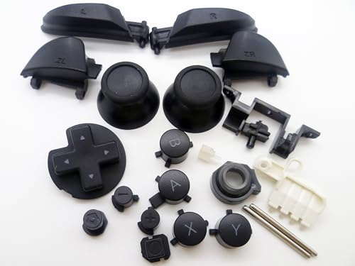 Ensemble complet de boutons de rechange compatible avec manette Nintendo Switch Pro