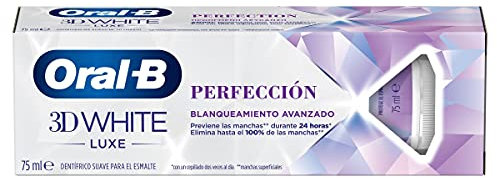Oral-B 3D White de Luxe Perfeccion Zahnpasta, entfernt bis zu 100% der oberflächlichen Flecken, 75 ml