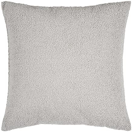 PAD - Kissenhülle - Boucle - 100% Polyester - Farbe: Light Grey - 50 x 50 cm
