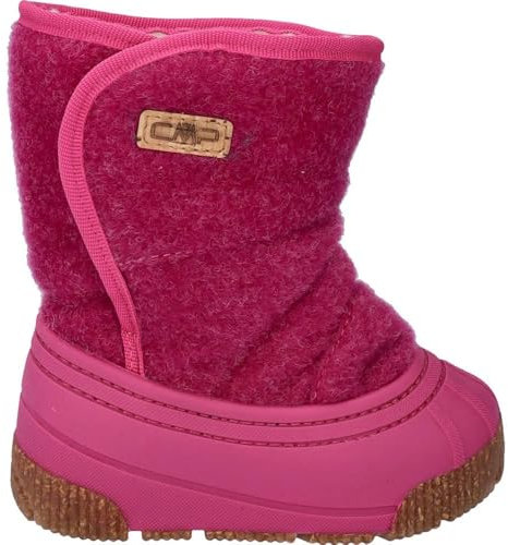 CMP ECO BABY LATU SNOWBOOT SHOES, Stivali da Neve Unisex - Bambini e ragazzi, Amaranto Mel, 24/25 EU
