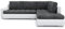 Ecksofa Tokio V mit Schlaffunktion! Best ECKSOFA! Eckcouch mit Bettkasten! Best! (LAWA 17 + Soft 17 RECHTS), 200x75x230