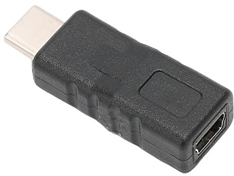 Hoopoocolor Adaptateur Mini USB vers USB C, Charge Et Synchronisation des Données, Convertisseur Femelle de Type C vers Mini USB 2.0 pour Ordinateur Portable Tablette Téléphone Portable