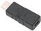 Hoopoocolor Adaptateur Mini USB vers USB C, Charge Et Synchronisation des Données, Convertisseur Femelle de Type C vers Mini USB 2.0 pour Ordinateur Portable Tablette Téléphone Portable