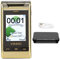 Zunate Entsperrtes Klapptelefon, 3 Zoll Große Tasten, Große Schriftarten, Klapphandy für Senioren, Dual-SIM-Karte, Lautsprecher mit Hoher Lautstärke, mit LED-Taschenlampe und SOS-Notrufen,(Gold)