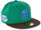 New Era Cap 59FIFTY Herren Basecap NFL NBA MLB Limited Edition (New York Yankees Brown Green, 7 5/8)