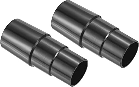 PATIKIL 32mm/35mm/36mm/38mm AD 2Pack Vakuum Schlauch Adapter Reiniger Schlauch Wandler Anschluss Anhang für Staubsauger Trockner Schwarz