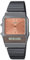 Casio Montre Quartz Femme 32.00mm avec Cadran Rose analogique/numérique et Bracelet en Bracelet en Acier Noir et Argent AQ-800ECGG-4AEF