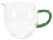 BESTonZON De Vidrio Jarra Pequeña Dispensador De Para Ensaladas Taza De Té De Vidrio