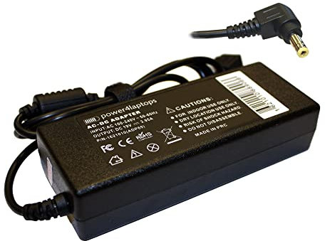 Power4Laptops Lautsprecher Netzteil kompatibel mit JBL Boombox