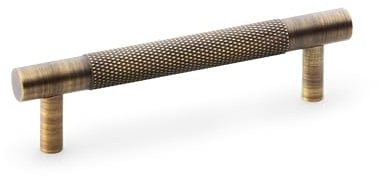 96mm Antique Brass Knurled Cupboard Handle Cabinet Door Drawer Pull Wardrobe Furniture