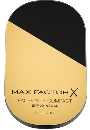Max Factor Facefinity Reusable Compact, Base de Maquillaje 031 Warm Porcelain 84g