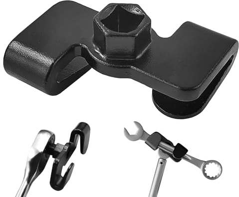 QUVBKZ Rallonge de Clé, 1/2 Adaptateur D'extension de Clé à Molette, 21mm Entraînement Hexagonal, Universelle Cle Dynamometrique Outillage, pour Les écrous et Boulons Tenaces