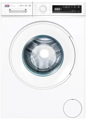 New Pol Lavadora 8 Kg, 1200 rpm, A, Antialérgica, Black Display, Motor Dd, Vapor Assist