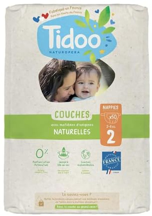 Ökologische Windeln, natürliches Segeltuch, T2, 3-6 kg