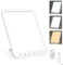SAD Lamp - 15000 Lux Light Therapy With 3 Color Temperature, 6 Timer, Memory Function, Touch Control for Office/Desk/Home/Sleep