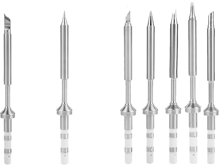 1 Stück Mini Edelstahl, BC2 Spitze TS100 für TS100 Lötkolben TS BC2 Spitzen Lötkolben Kit Teile & Zubehör Stahlspitzen Ersatz (#1)