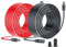 Tool-Free Solarkabel 4mm²/6mm²,Solarkabel Verlängerung 1/2/3/5/10M,PV Kabel(6mm2, 10m)