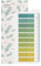 Ordinate 200 Stück Sticky Notes, Transparent Haftnotizen zum Markieren, Haftstreifen, Seitenmarkieren, Ästhetischer Haftnotizzettel, Full Color of Gradient (B-200 Stück Citrus Green)
