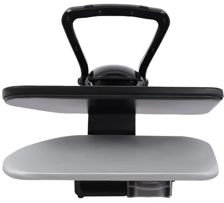 Presse à Repasser à Vapeur Professionnel Presse à Vapeur Intelligente Presse à Vapeur Numérique Presse à Repasser à Vapeur Machine 2200W 90-200 ℃ Noir