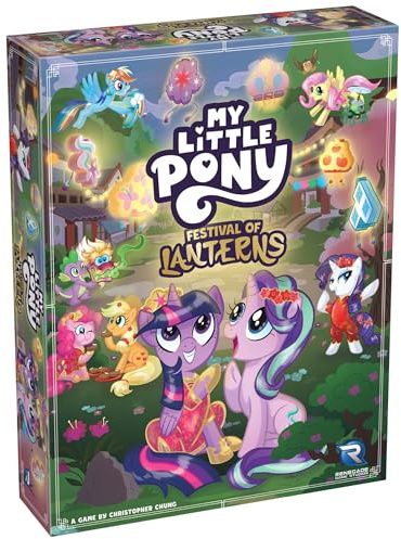 Renegade Games: My Little Pony: Festival of Lanterns - Board & Card Game, Tile Placement & Hand Management, New Modules, Ages 14+, 1-4 Players, 30 Min