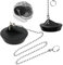 2 tapones de desagüe, diámetro de 42 a 45 mm, para fregadero, lavabo, bañera, tapón de cadena para lavabo, fregadero de cocina
