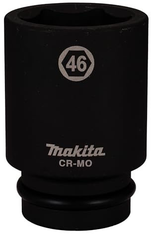 Makita E-24773 Impact Deep Socket 1 Inch Square Drive, 46 mm