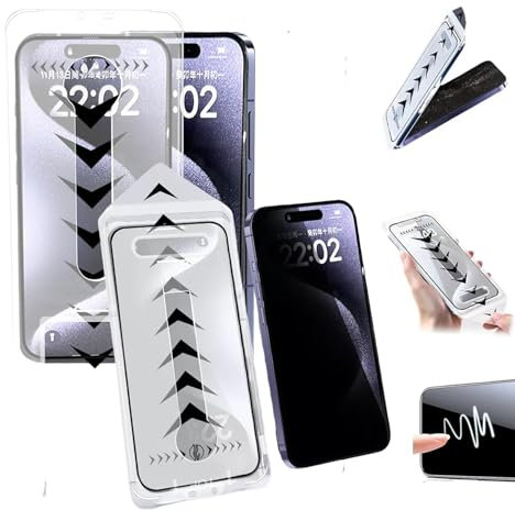 ZHKVAG Evo Tech for iPhone Invisible Artifact Screen Protector, Evotech Protection Ecran, HD Anti-Peep Privacy Screen Protector Silk Screen Bubble-Free Room Tempered Film for iPhone (2mix,11)