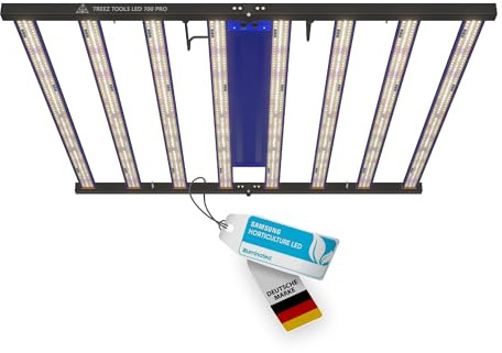 TREEZ TOOLS® Pro LED Grow Light | 700W | Full-Spectrum Pflanzenlampe für Indoor-Garten & Anzucht