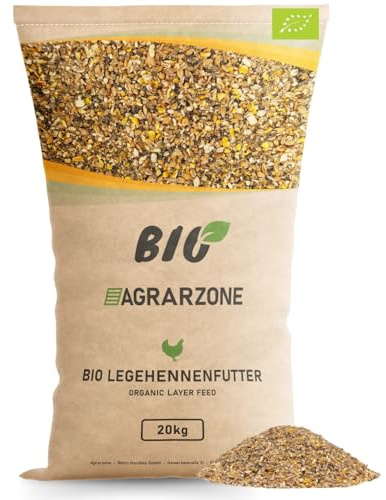Agrarzone Bio Legemehl Legehennenfutter 20 kg Legehennen Hühner Geflügel | Bio, artgerecht, Gentechnikfrei, Legehennen, Österreich
